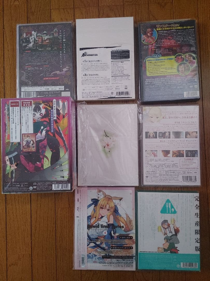 アニメDVD＆Blu-Ray 8枚セット①