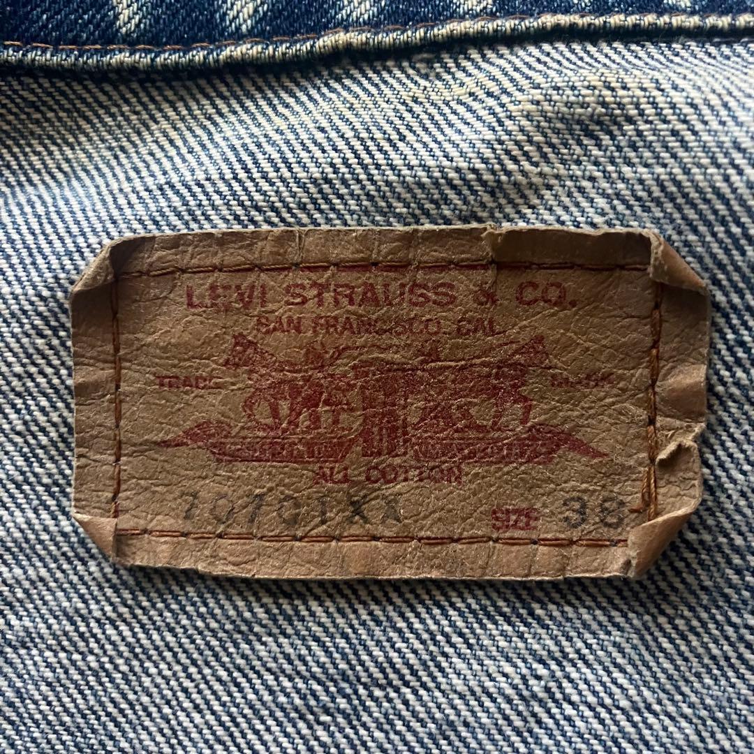 奏*快様 80s 日本製　Levi's 70701XX デニムジャケット　大戦モ