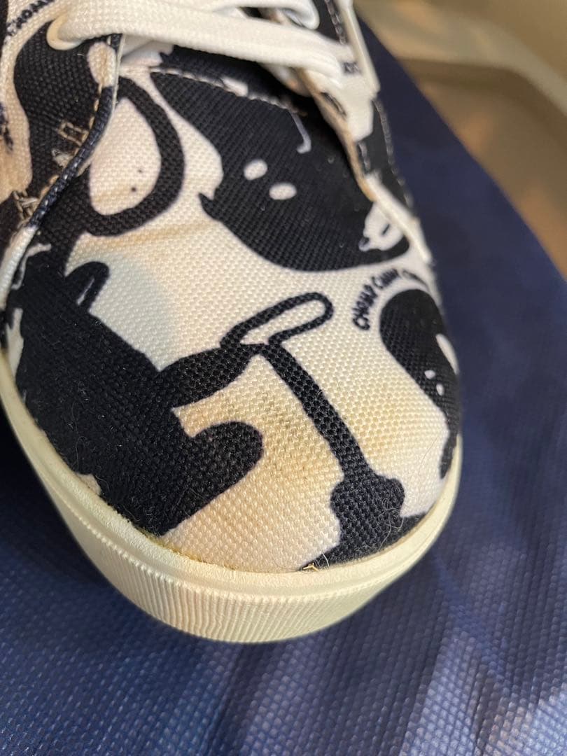 パーリーゲイツ ハイカットスニーカー スヌーピー(25cm)