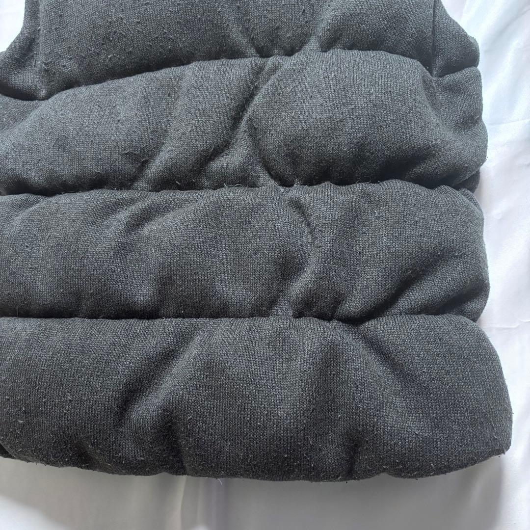 ☆人気　ノースフェイス　ニット　ダウンベスト　グレー　レディースM