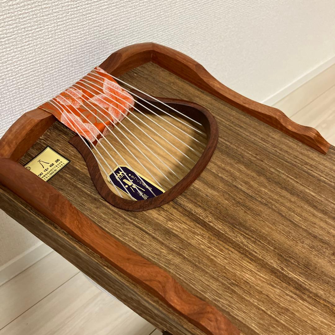 琴 お筝 筝 弦楽器 和楽器　13弦　小川謹製　付属品セット