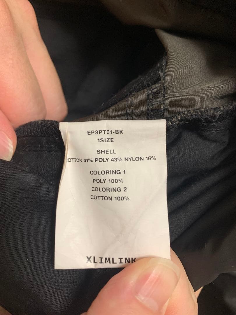 【美品】XLIM ep.3 01 trousers エクスリムトラウザーズパンツ