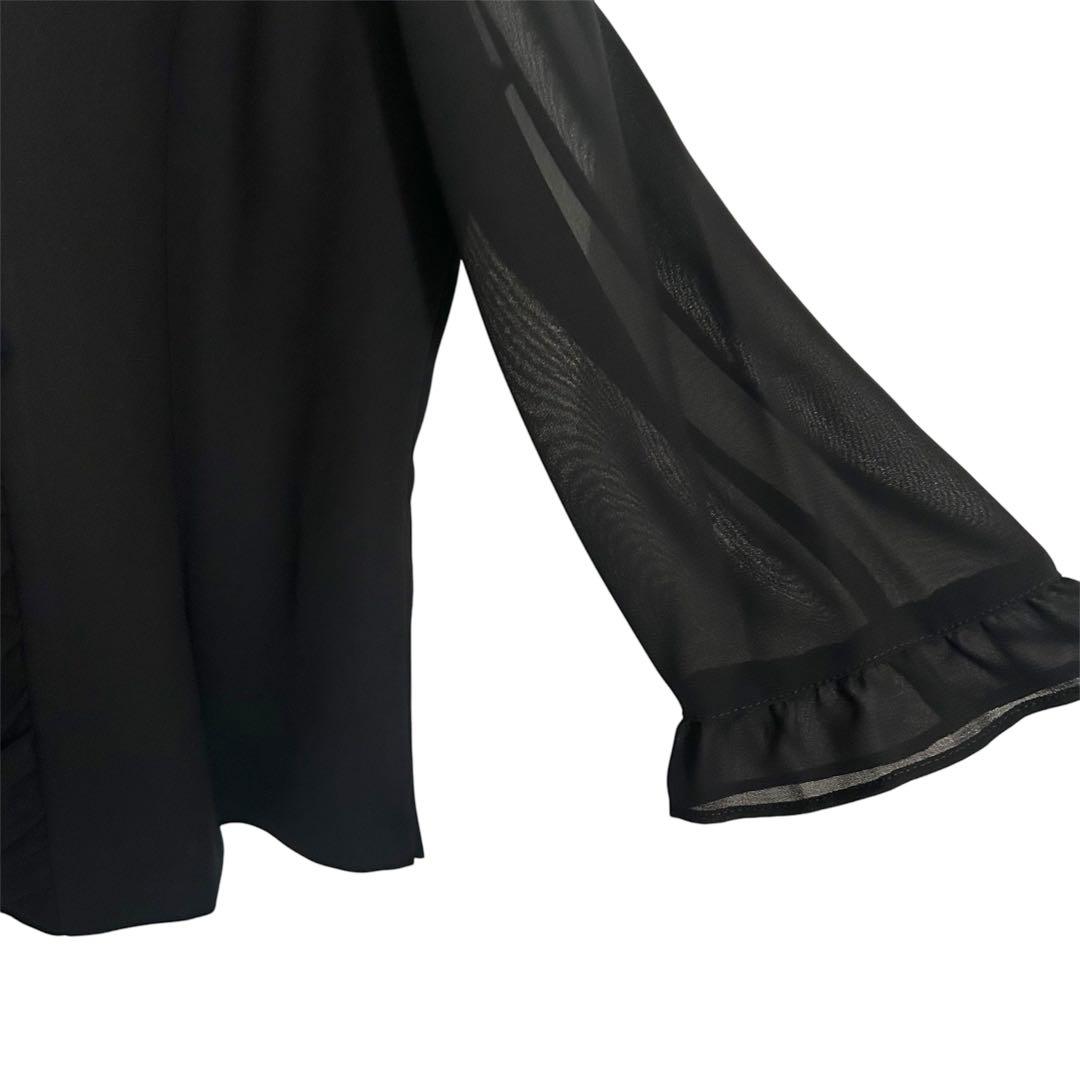 【新品タグ付】 東京ソワール ブラックフォーマル セットアップ ワンピース Ｓ