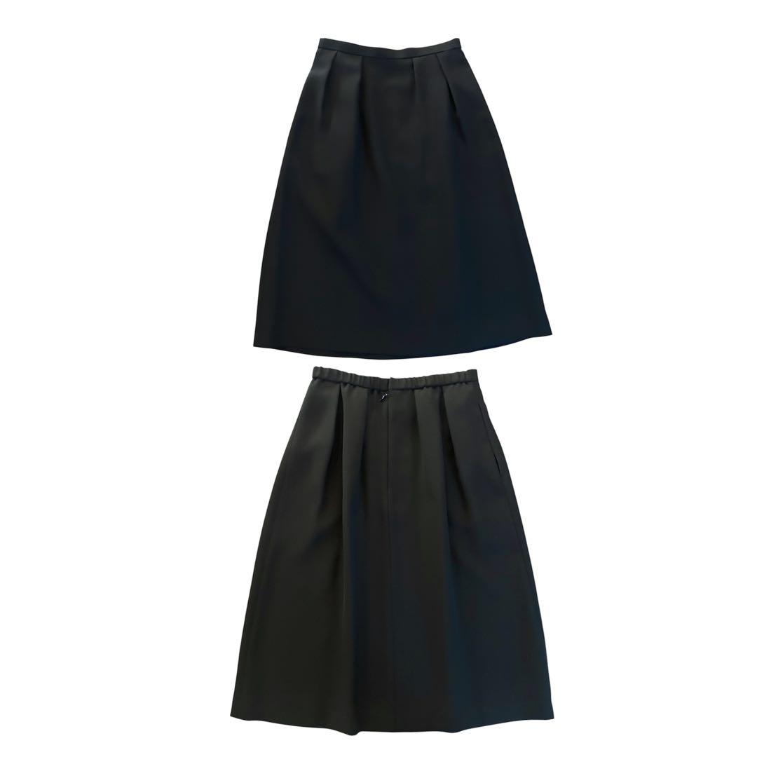 【新品タグ付】 東京ソワール ブラックフォーマル セットアップ ワンピース Ｓ