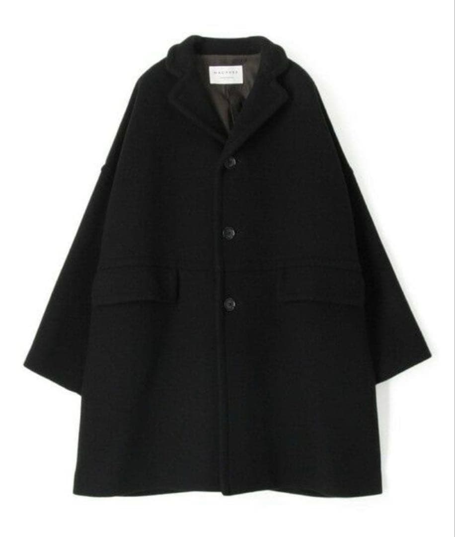 MCPHEE TOMORROWLAND オーバーサイズウールコート ネイビー36