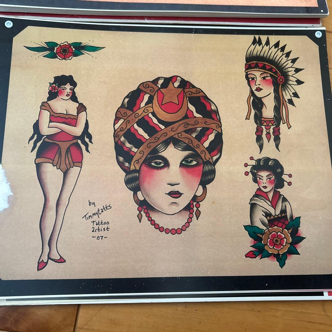 TIMMYTATTS タトゥーフラッシュ vol1, 2, 3.4 アメトラ