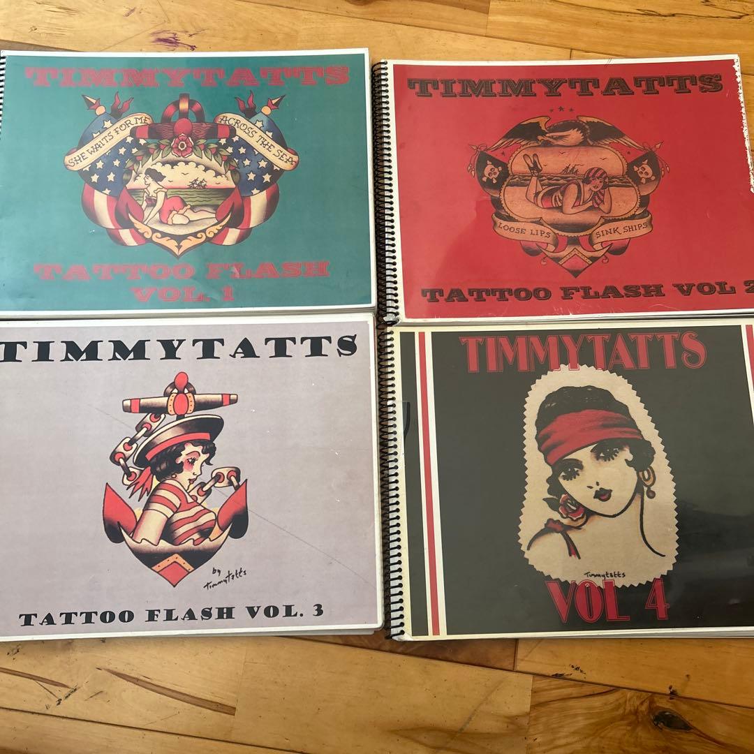 TIMMYTATTS タトゥーフラッシュ vol1, 2, 3.4 アメトラ