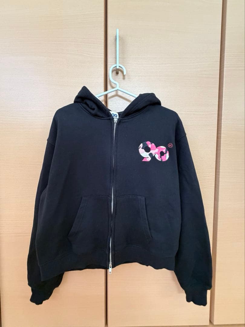トップス 90 Logo Assort Zip Hoodie