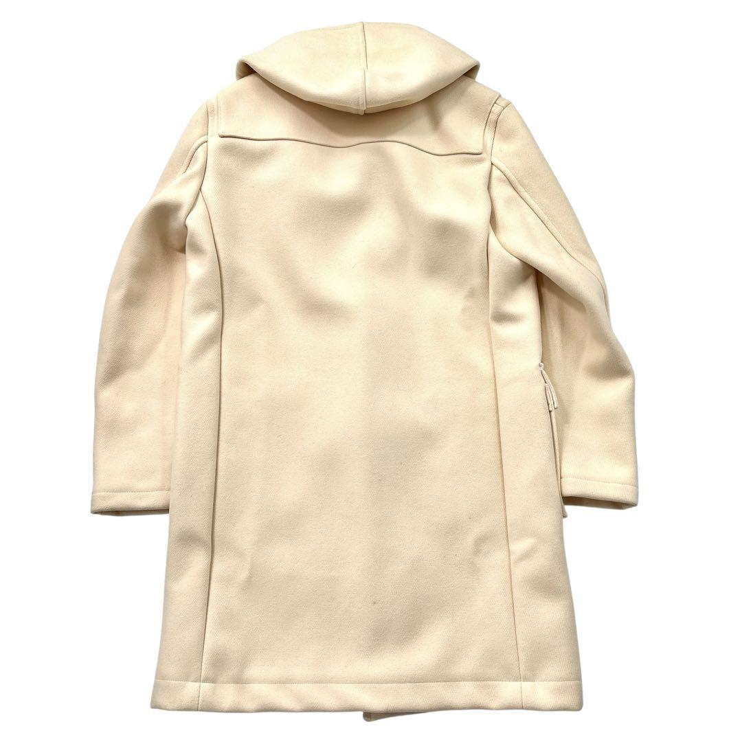 【未使用級　極美品】マッキントッシュ メルトン ダッフルコート 42 ホワイト