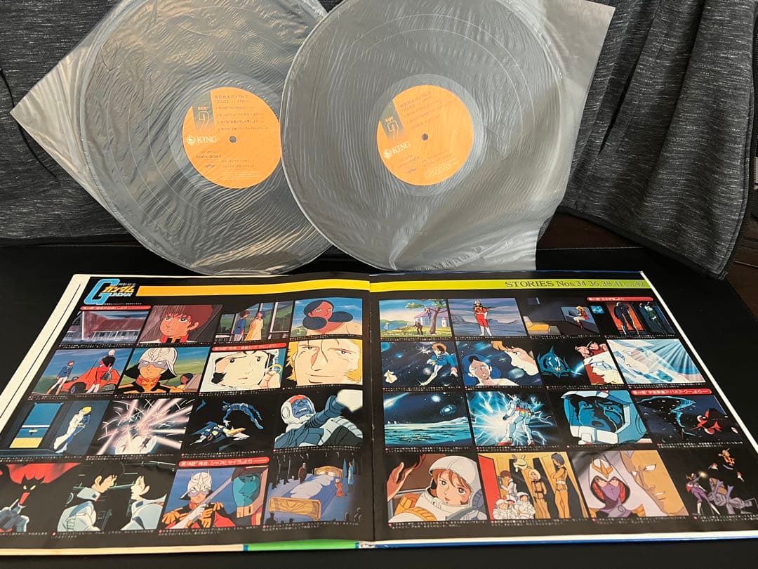 【美品】機動戦士ガンダム 劇場版 レコード5種 帯付き