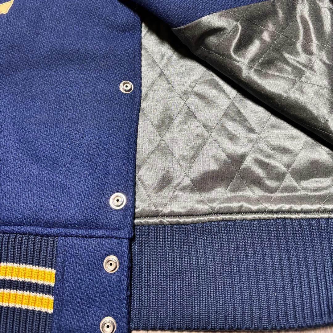 送料込　ホワイツビル　東洋エンタープライズ ソリッド　スタジャン　レザー　40