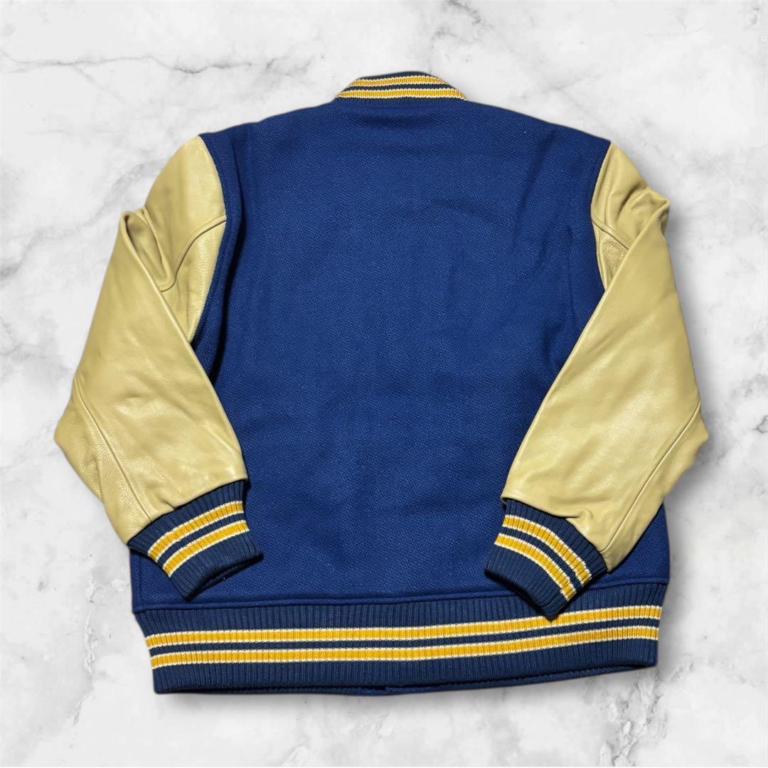 送料込　ホワイツビル　東洋エンタープライズ ソリッド　スタジャン　レザー　40