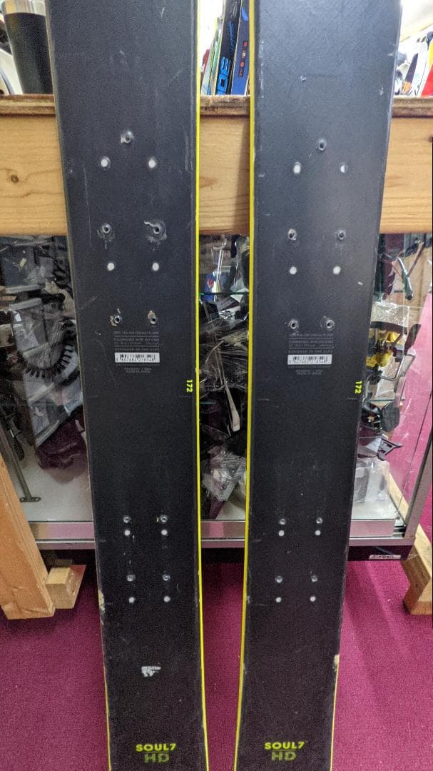 スキー 172 ROSSIGNOL SOUL 7 HD