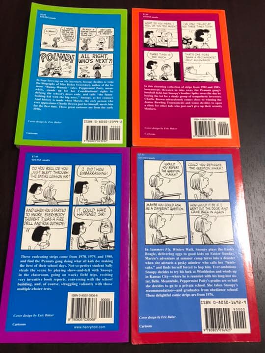 peanuts 洋書　8冊　スヌーピー　snoopy