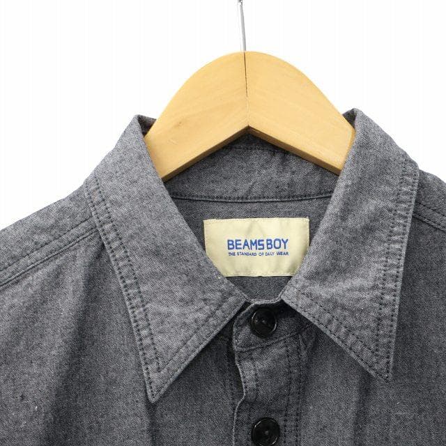 ビームスボーイ BEAMS BOY シャンブレー ステンシル オールインワン F