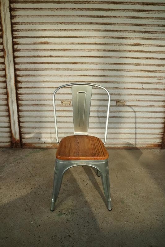 ☆送料無料☆ ダイニングチェア / スタッキング / ヴィンテージ風