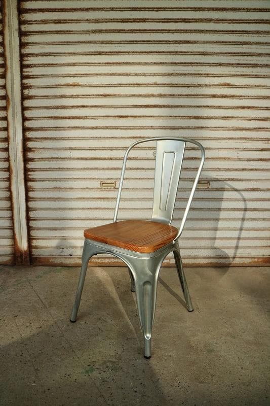 ☆送料無料☆ ダイニングチェア / スタッキング / ヴィンテージ風