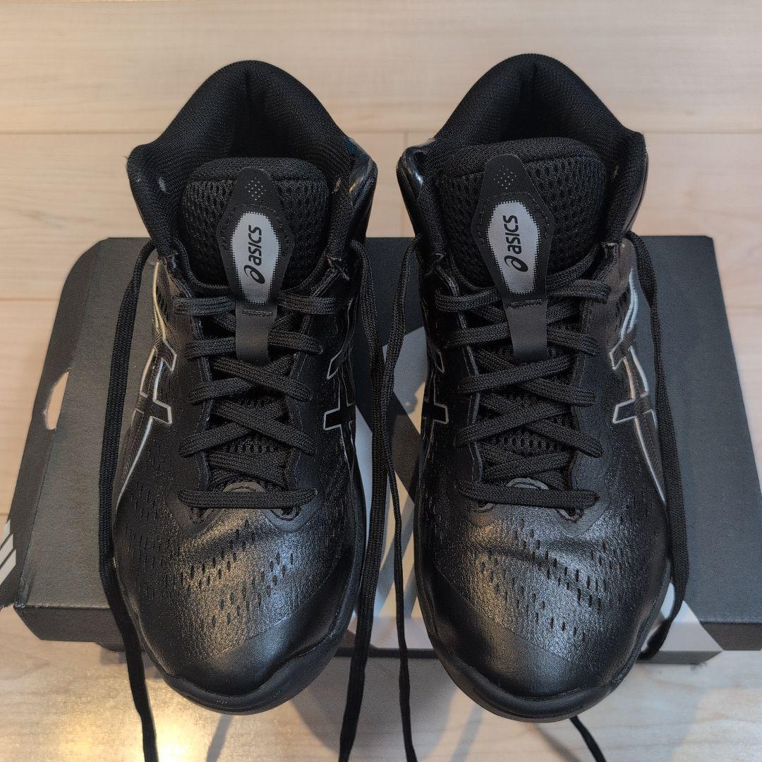 ASICS バスケットボールシューズ ブラック　25cm