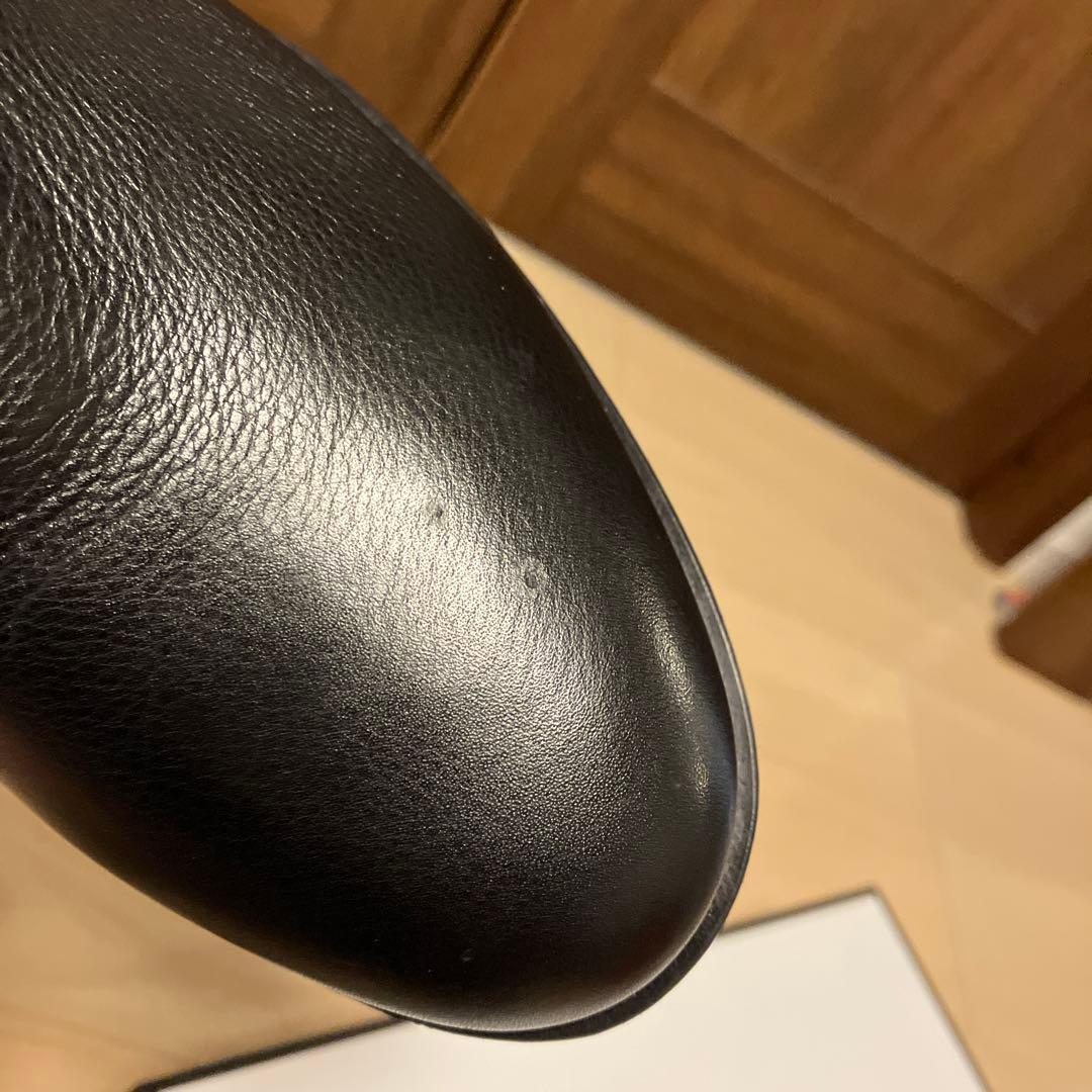 ディースクエアード黒ブラックジップブーツ新品未使用品41ミドルブーツ訳有槙野