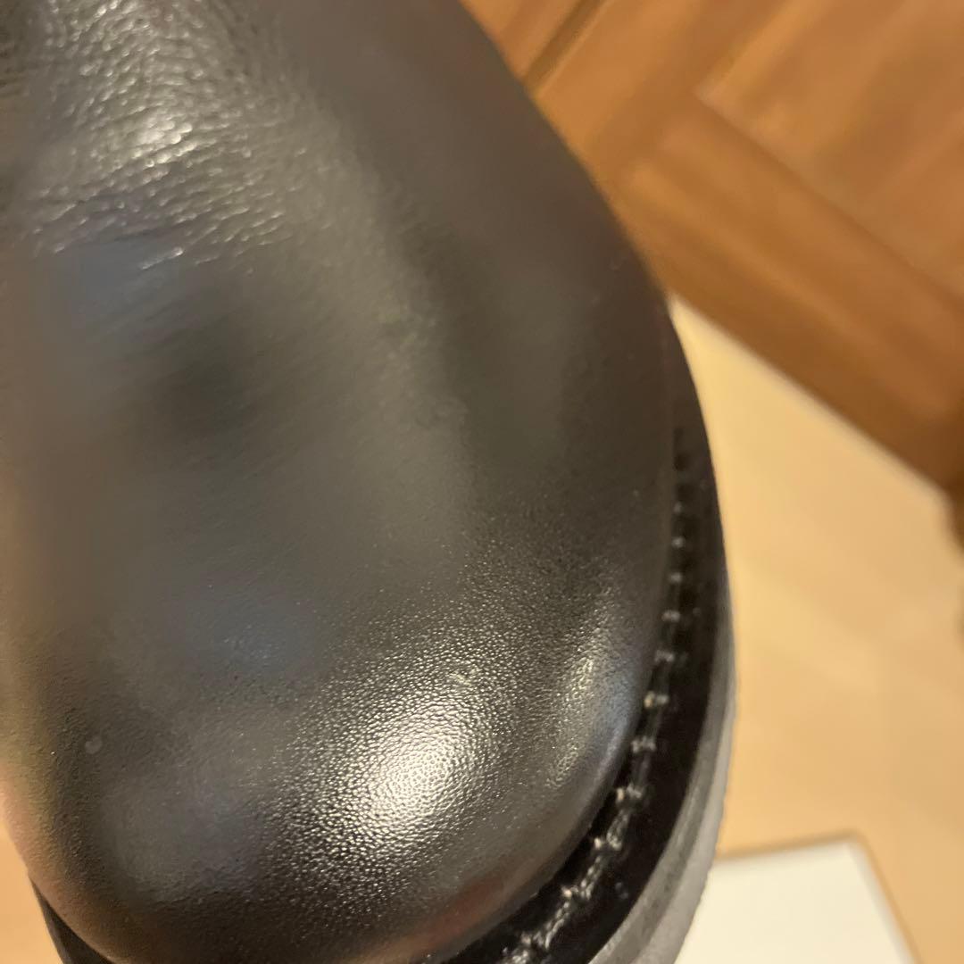 ディースクエアード黒ブラックジップブーツ新品未使用品41ミドルブーツ訳有槙野