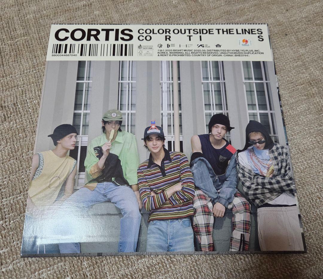 b*2様 cortis コルティス lp vinyl レコード 再販分 公式品