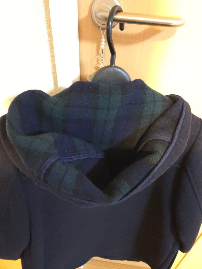 yf　★美品★familiar ダッフルコート 130濃紺