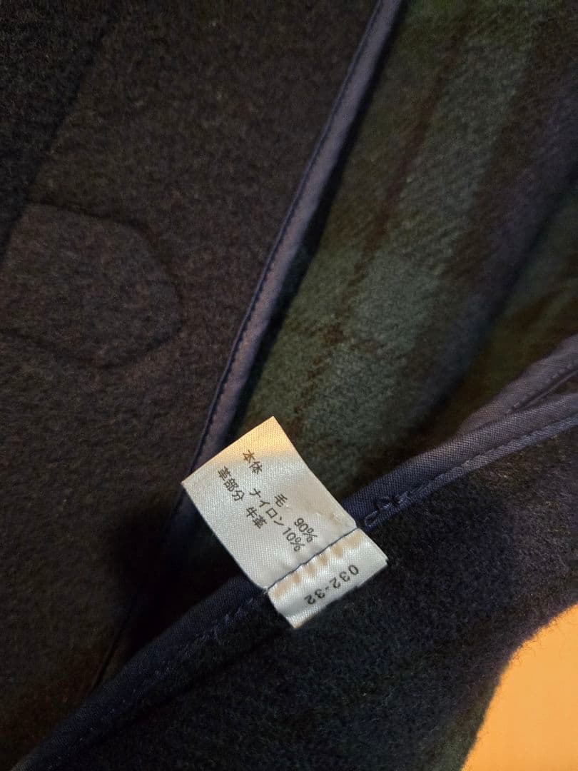 yf　★美品★familiar ダッフルコート 130濃紺