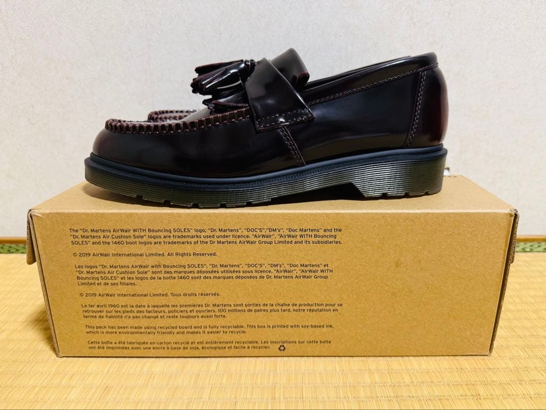 Dr. Martens タッセルローファー　CHERRY RED