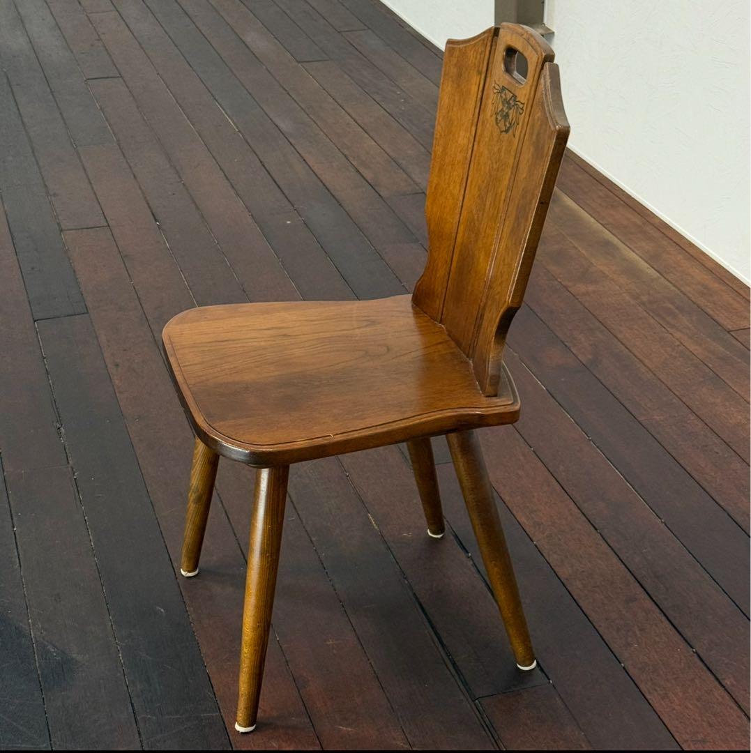 H19K71c カリモク karimoku RUSTIC ダイニングチェア