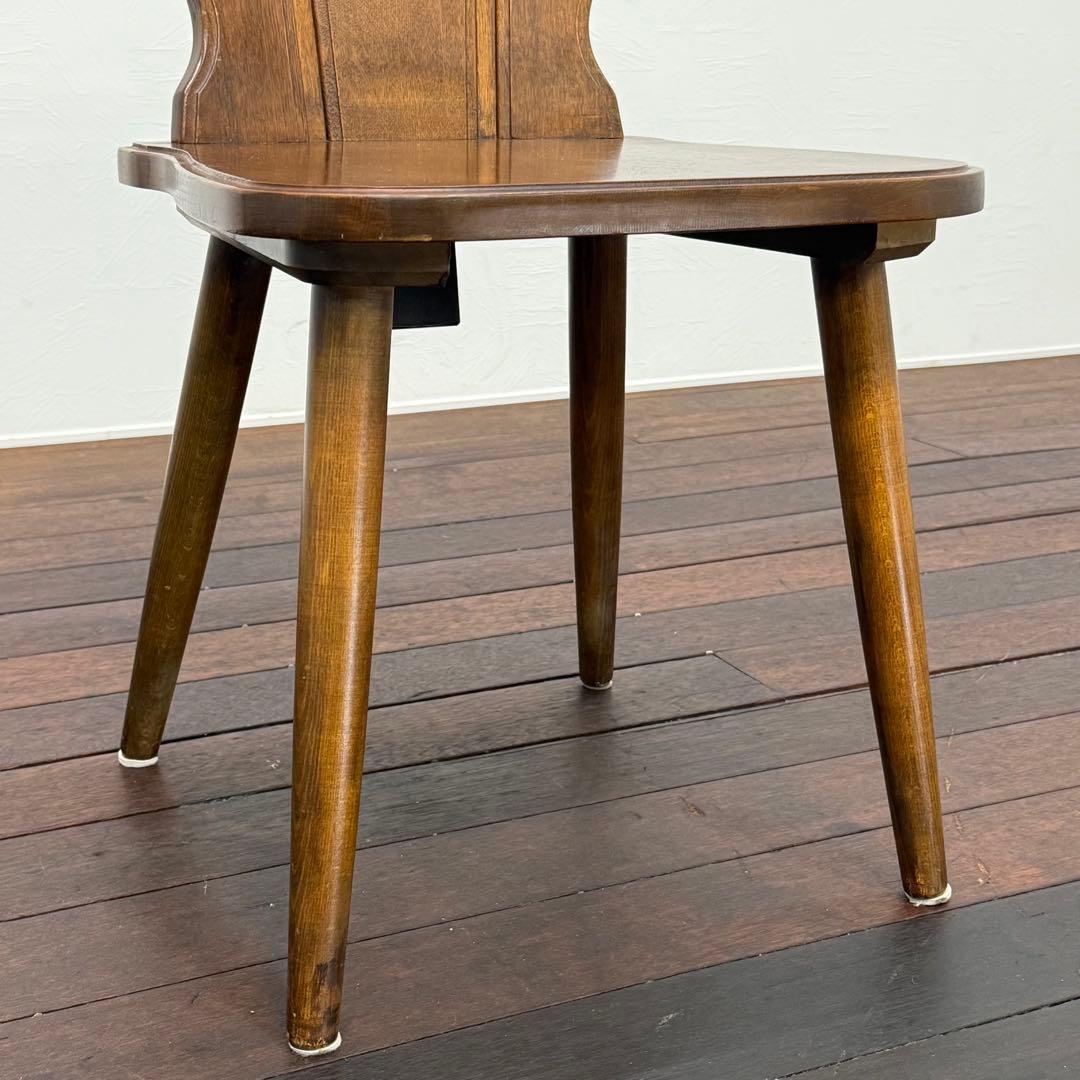 H19K71c カリモク karimoku RUSTIC ダイニングチェア