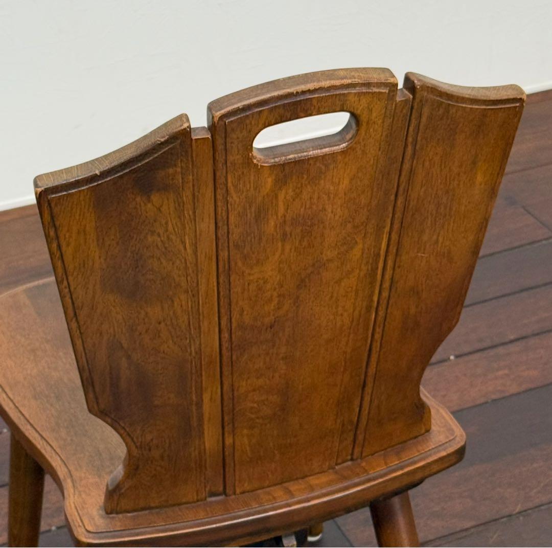 H19K71c カリモク karimoku RUSTIC ダイニングチェア