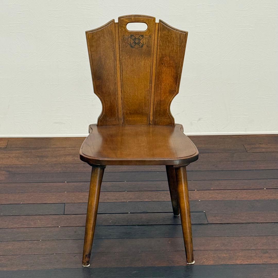 H19K71c カリモク karimoku RUSTIC ダイニングチェア