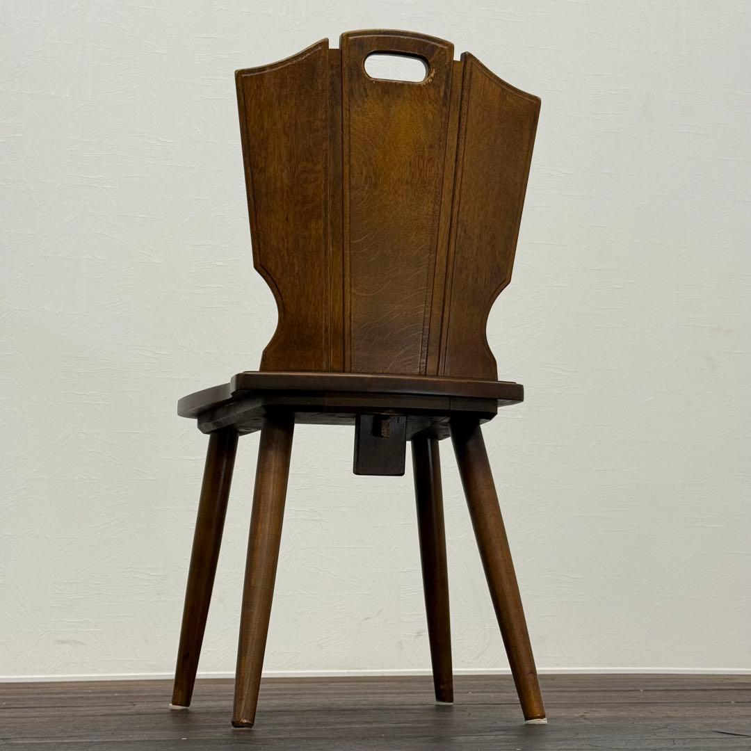 H19K71c カリモク karimoku RUSTIC ダイニングチェア