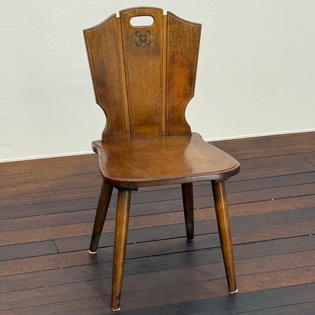 H19K71c カリモク karimoku RUSTIC ダイニングチェア