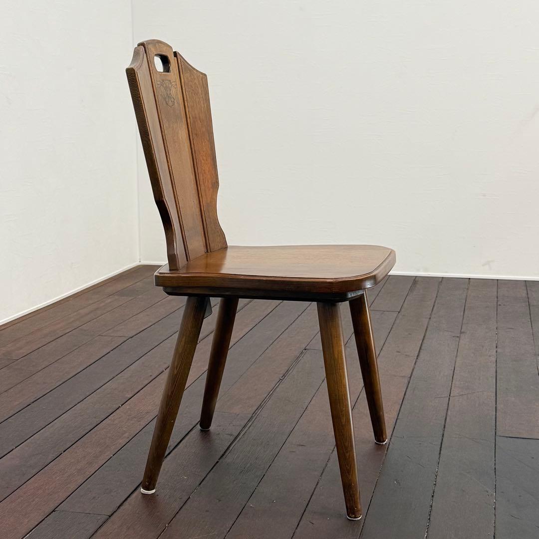 H19K71c カリモク karimoku RUSTIC ダイニングチェア