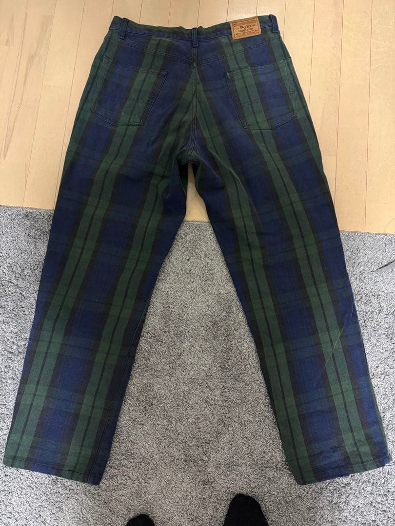 ポロラルフローレン　RALPH LAUREN 60s US製　チェックパンツ