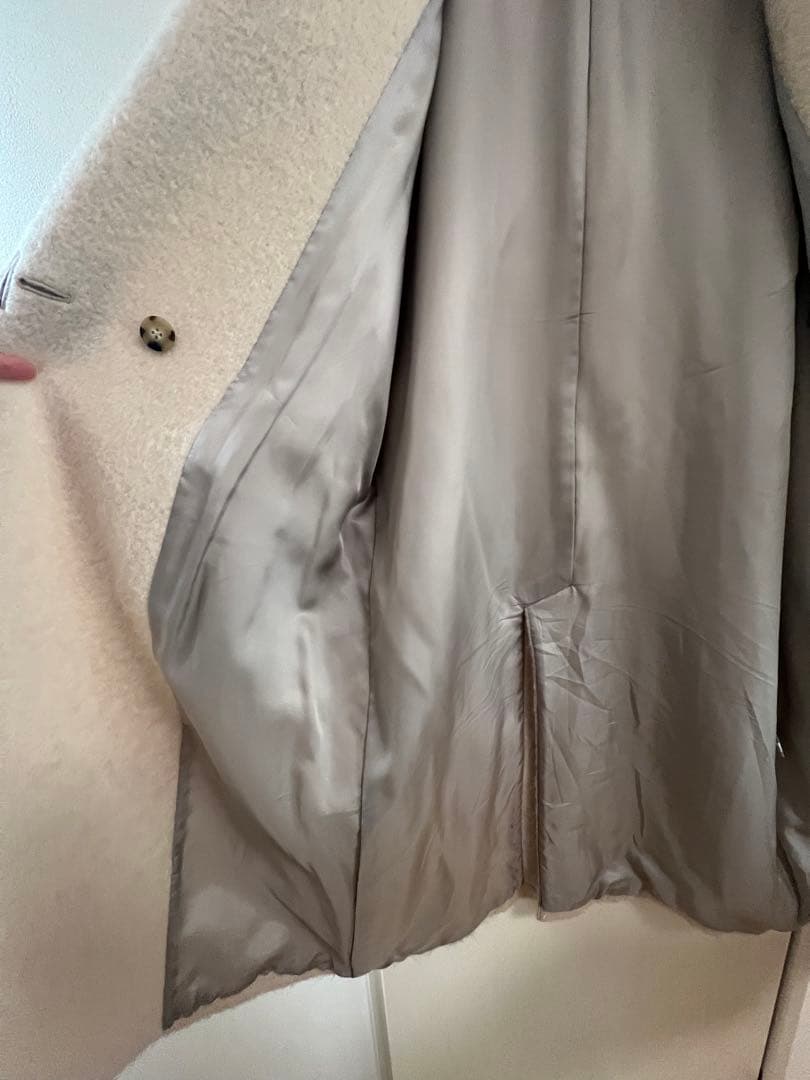 United Arrow シャギー ビッグ テーラード コート