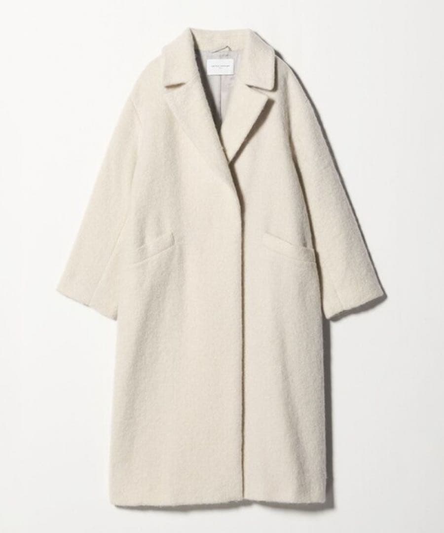 United Arrow シャギー ビッグ テーラード コート