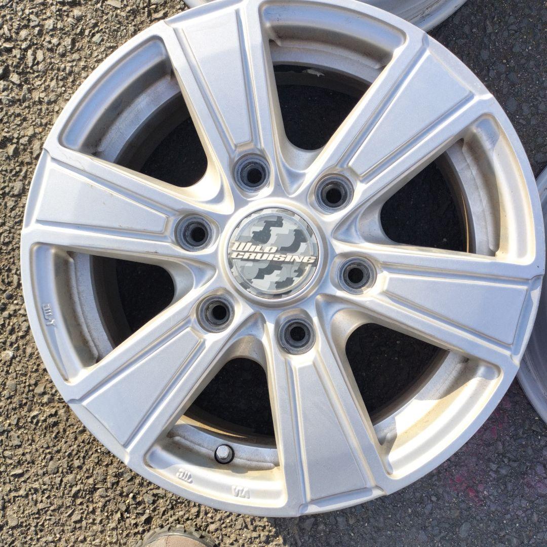 キャラバン用　アルミホイール４本セット