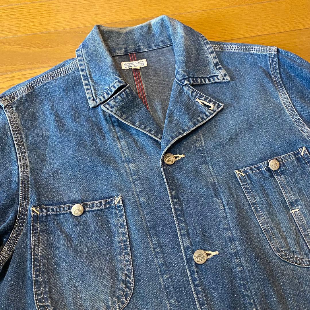 Sugar Cane デニムカバーオール　M