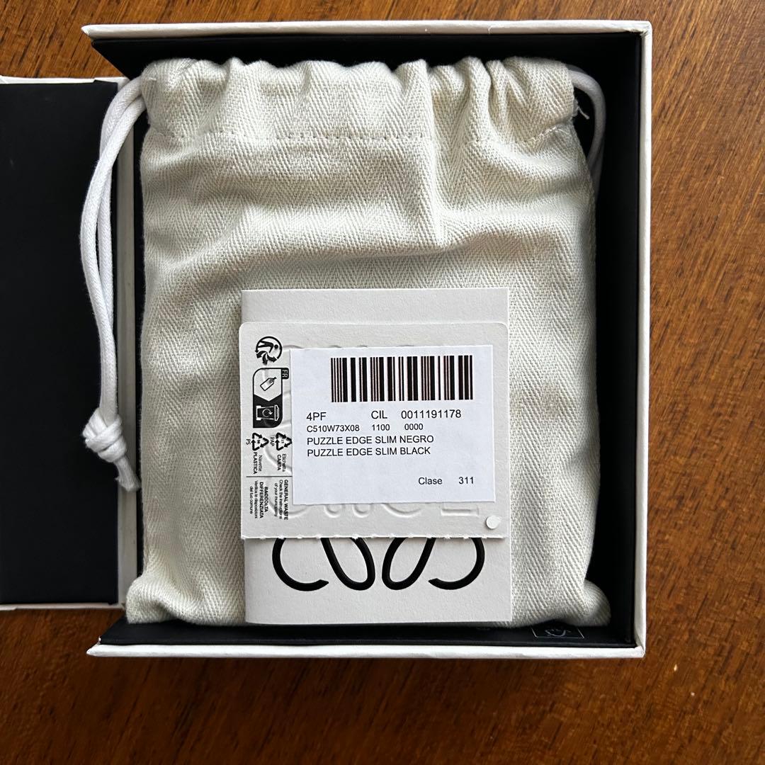 小物 LOEWE : Puzzle Edge Slim Compact Wallet