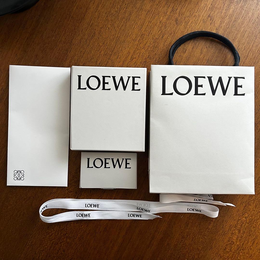 小物 LOEWE : Puzzle Edge Slim Compact Wallet
