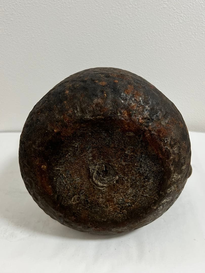 時代物 龍文堂 安之介 小振 鉄瓶 急須 水漏れなし 茶道具 骨董品