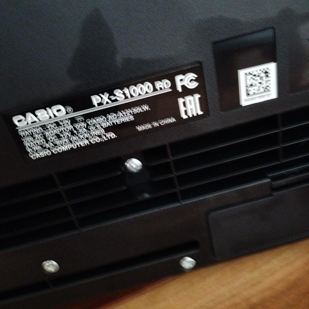 CASIO Privia PX-S1000 BK 88鍵 デジタルピアノ