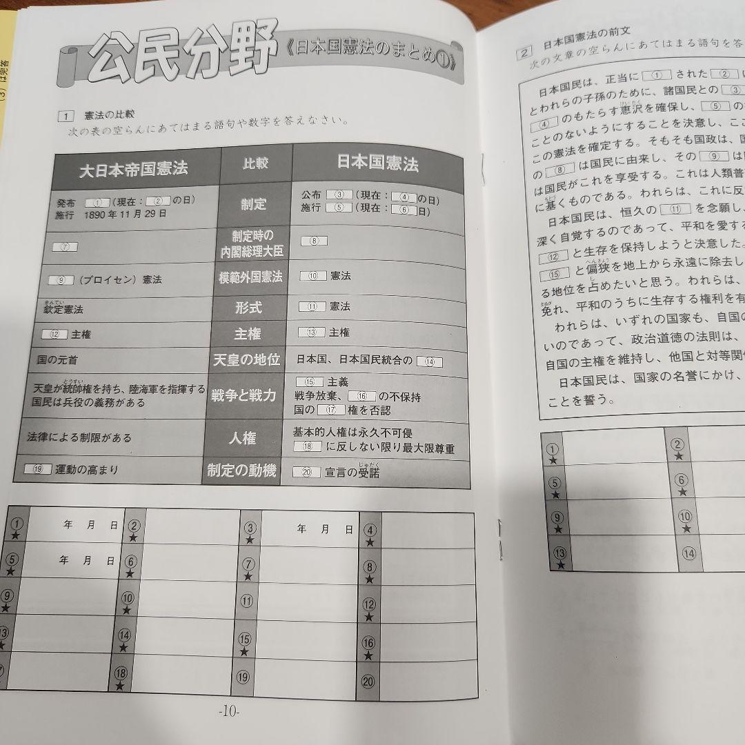 2024年版　社会単科　サピックス　Sunday SapiX 6年　弱点補強