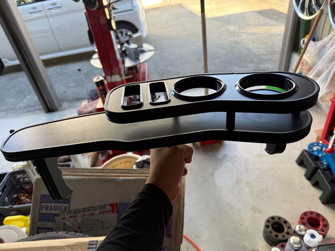 30系アルファード、ヴェルファイア　フロントテーブル 黒