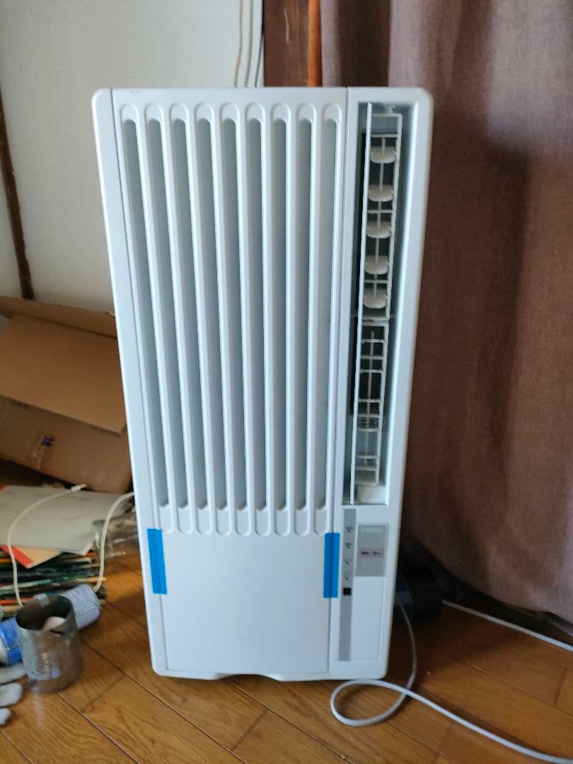 K*M様 窓用エアコン ホワイト スリムデザイン