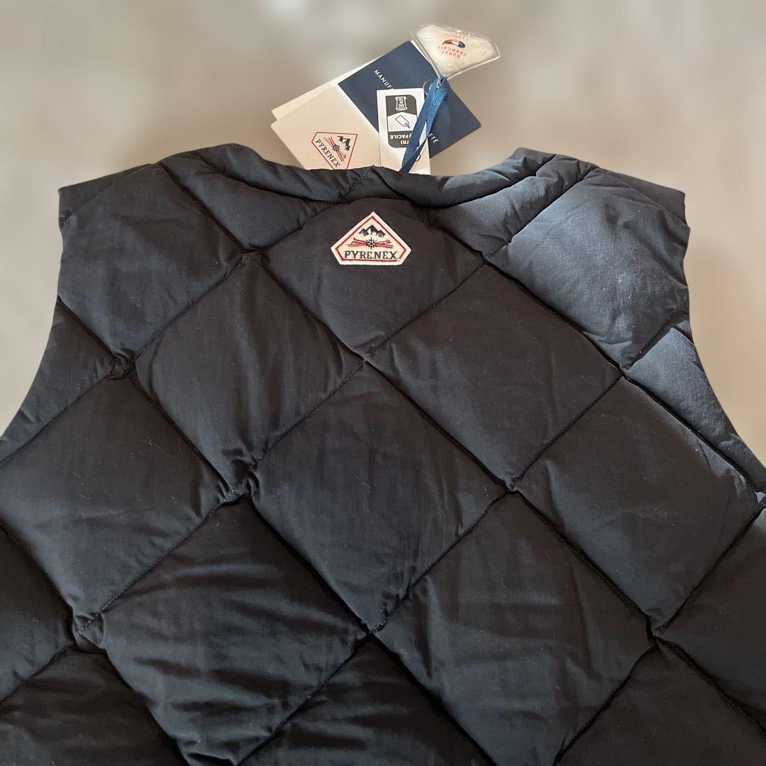 ピレネックス　ダウンベスト　ブラック38