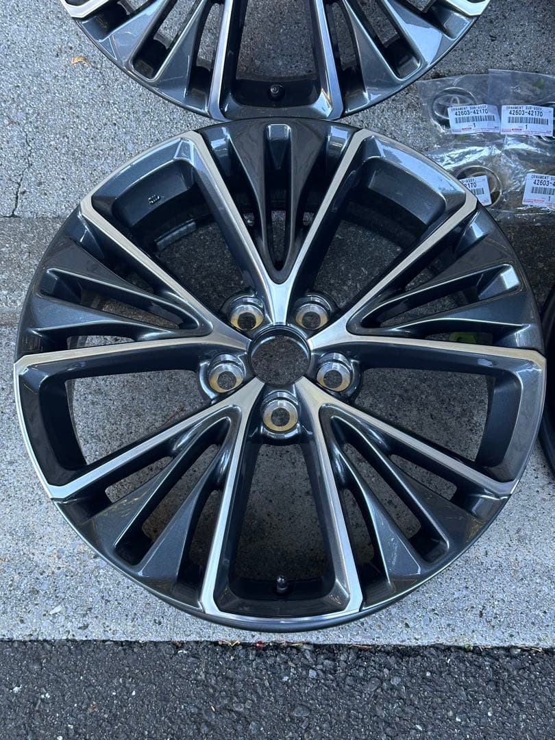 ① 良品 トヨタ 60系 プリウス Zグレード 純正 19インチ 4本