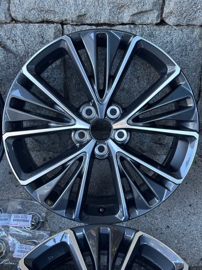 ① 良品 トヨタ 60系 プリウス Zグレード 純正 19インチ 4本